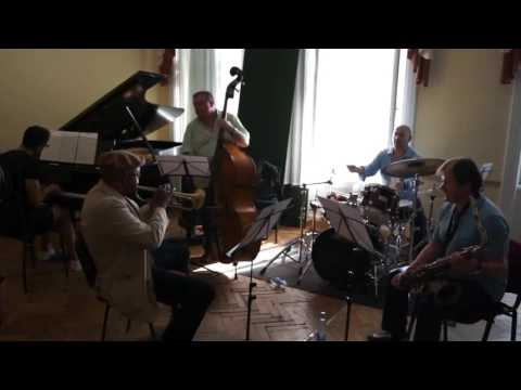 Wynton Marsalis rehearsing with Igor Butman Quartet