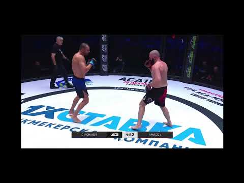 Nikola Dipchikov (BUL) vs Amazat Amagov (RUS) round 2 KO