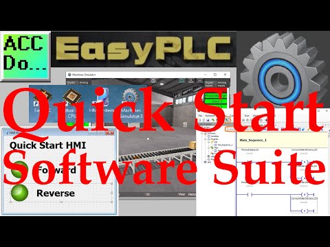 EasyPLC Machine Simulator Tutorial - Program a Conveyor in Minutes Now!