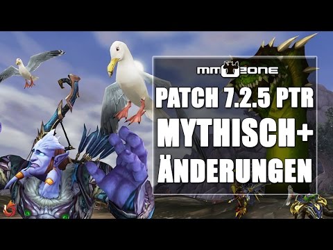 WoW Legion Patch 7.2.5 PTR - Kommende Änderungen am mythisch+ Schwierigkeitsgrad