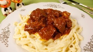 Как вкусно приготовить гуляш из говядины - Видео онлайн