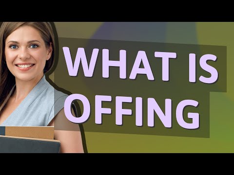 Offing | meaning of Offing