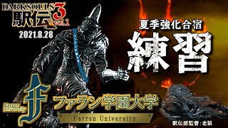 【ダークソウル3】駅伝練習 - 夏季強化合宿【HOROBI/ファラン学園大学】