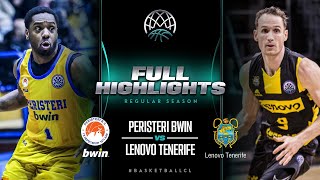 Peristeri bwin v Lenovo Tenerife | Full Game Highlights | #BasketballCL 2023-24