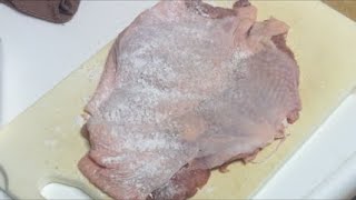 馬鹿デカチキンソテーとカレー
