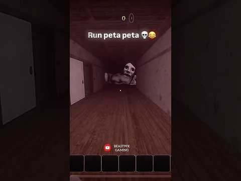 Why Peta peta is scared of me ?! 😂 #roblox #petapeta #horror #shorts