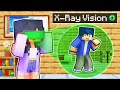 Using X-RAY VISION To Cheat In Minecraft!