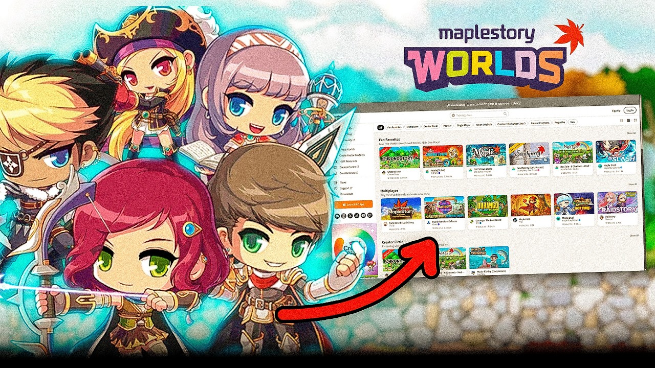 MapleStory Worlds Global Guide How to Play