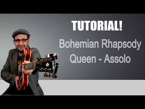 BOHEMIAN RHAPSODY ASSOLO TUTORIAL - QUEEN - LEZIONE CHITARRA