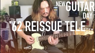 Video thumbnail for '62 Reissue Telecaster - New Guitar Day (Japanese Tele) by James Frankland