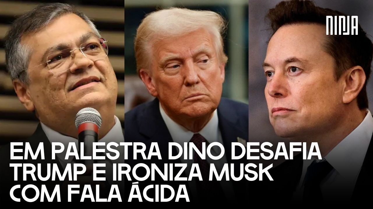 🔥Palestra de Flávio Dino tem ironia a Musk e Trump e defesa enfática da regulação da internet🔥