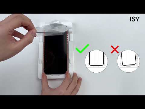 Installation Video for Tempered Glass l iPhone 16 Pro Max l ISY IPG-5200-1-2.5D