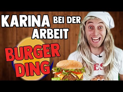 Karina bei der Arbeit - Burger Ding🍔🍟 | Freshtorge