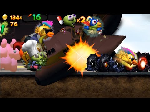 Zombie Tsunami Max level 197 - All Zombie & Stylish Zombird-bom Destroy bombs and planes