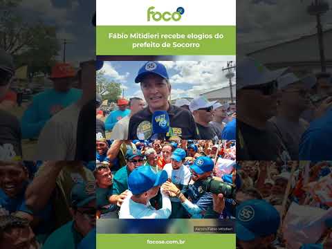 Fábio Mitidieri recebe elogios do prefeito de Socorro #Shorts