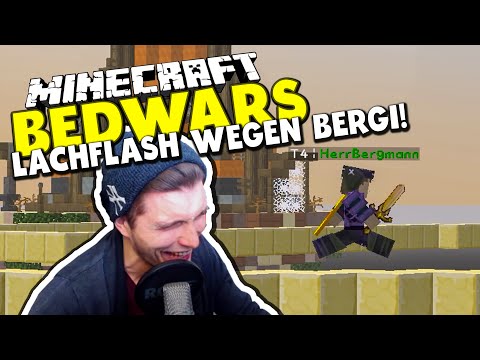 LACHFLASH WEGEN "OPA BERGMANN" -  ✪ Minecraft Bedwars Woche Tag 96 mit Herr Bergmann