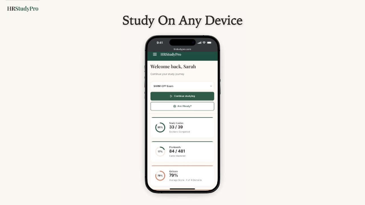 HRStudyPro demo video thumbnail
