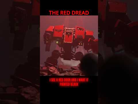 The Red Dreadnought… #warhammer40k #40k #spacemarine2 #astartes #dreadnought