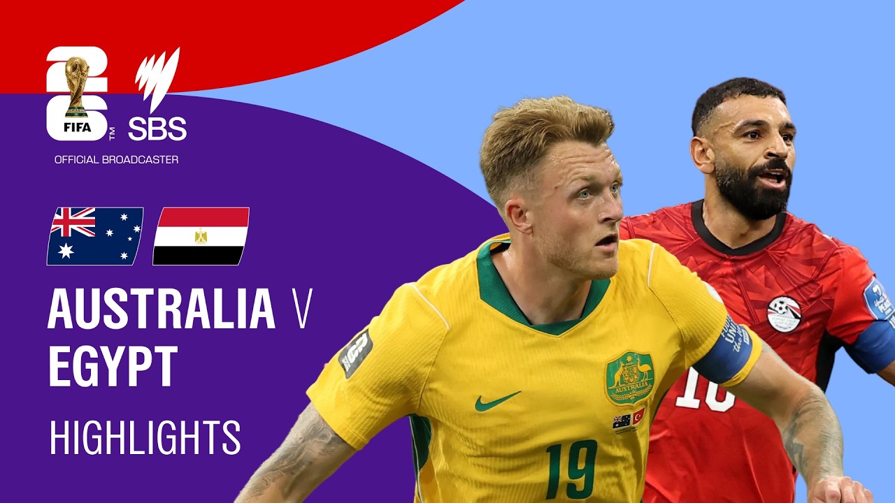 Australia v Egypt: FIFA World Cup 2026 Highlights Round of 32