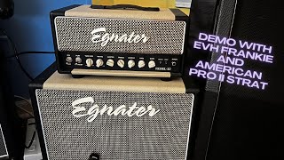 Video thumbnail for Would You Rock An Egnater Rebel 20?  - Demo’d  With An EVH Frankie  And American Pro II Stratocaster by Marty5150