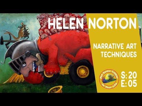 Narrative art with Helen Norton | Colour In Your Life