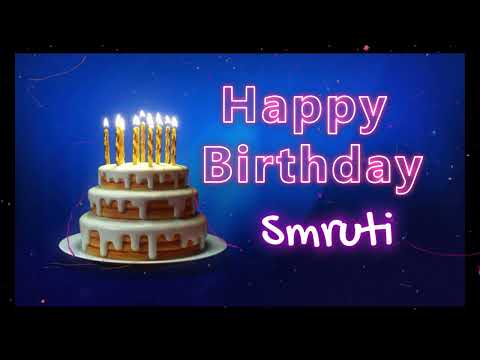 The Best Birthday Surprises for Smruti | Happy Birthday To Smruti