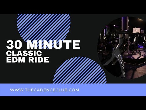 30 Minute Rhythm Cycling Class - Classic EDM Ride