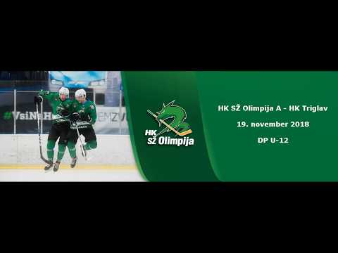 U-12 DP 19.11.2018 HK SŽ Olimpija A - HK Triglav, video povzetki s tekme