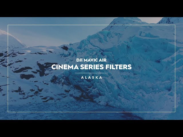 Video teaser for DJI Mavic Air - Cinema Series Filters