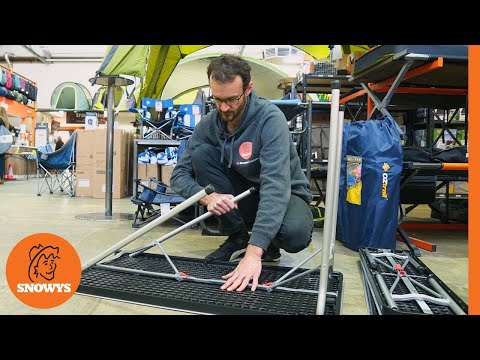 Coleman Aluminium 3 Piece Table & Bench Set - How to setup & pack away
