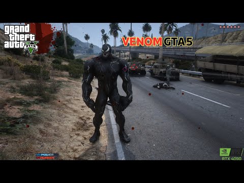 GTA 5: venom vs. Army with Realism Dispatch Enhanced (RDE 4.0.1)
