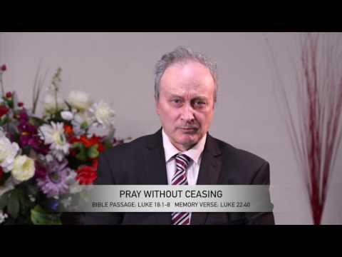 Open Heavens Reflections 27 January 2017 - Pray without ceasing