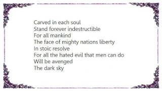 Halford - Wrath of God Lyrics