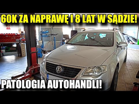 ZAPŁACIŁ 60k zł za naprawę I SPĘDZIŁ 8 LAT SĄDZIE! patologia autohandli oczami widza #3