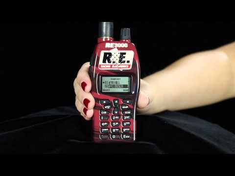 RE3000 Setting up a Scan List