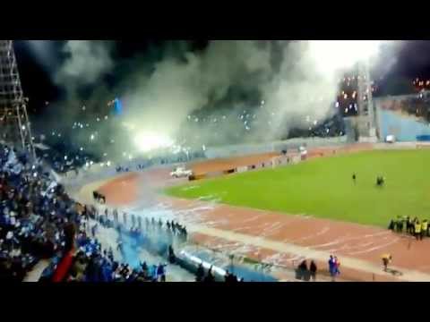 "Recibimiento San Jose River Plate" Barra: La Temible &bull; Club: San José