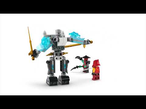 LEGO NINJAGO Zanes Battle Suit Mech Pretend Play Toy Set 71827 (92
