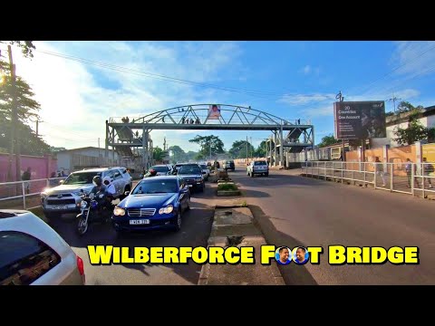 WILBERFORCE OVERHEAD FOOT BRIDGE & MORNING TRAFFIC - 🇸🇱 Vlog 2023 - Explore With Triple-A