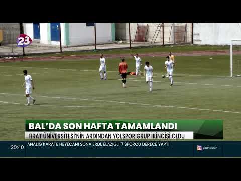 BÖLGESEL AMATÖR FUTBOL LİG’İNDE ŞAMPİYON FIRAT ÜNİVERSİTESİ’NİN ARDINDAN, YOLSPOR GRUP İKİNCİSİ OLDU
