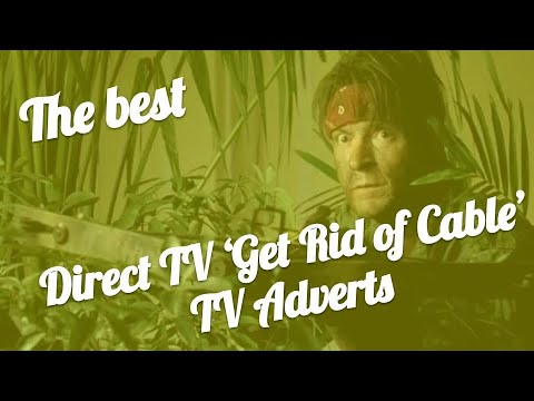 The best DirectTV ‘Get Rid of Cable’ TV adverts featuring Charlie Sheen