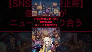 個性派AIがニュースを語り合う #aiニュース