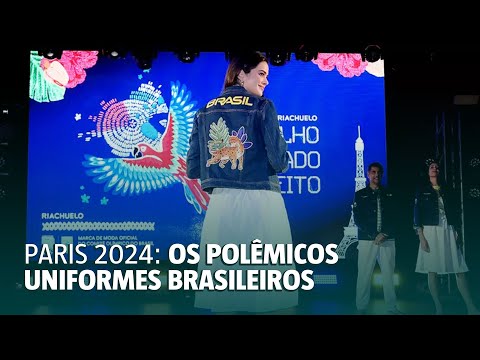 Paris 2024: os polêmicos uniformes brasileiros