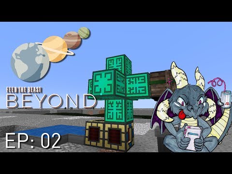 Digimazter Play's Feed The Beast: Beyond: Quantum Quarry!