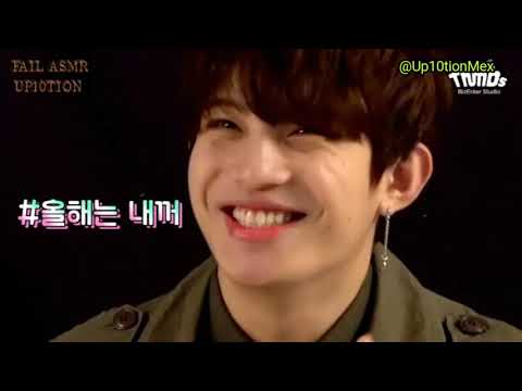 [Sub Español] Kpop Idol’s Relay ASMR - UP10TION