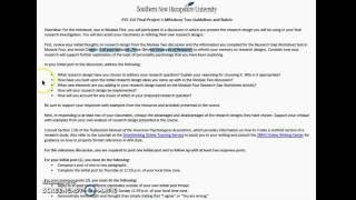 5-2 Final Project I MIlestone Two: Research Design