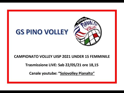 UISP VOLLEY UNDER 15:  GS PINO VOLLEY - PIANALTO POIRINO