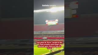 MESMO COM VITÓRIA, TORCIDA DO SÃO PAULO PROTESTA CONTRA ROGER MACHADO NO MORUMBIS