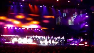 Only Men Aloud Rain on my parade Ryder cup concert