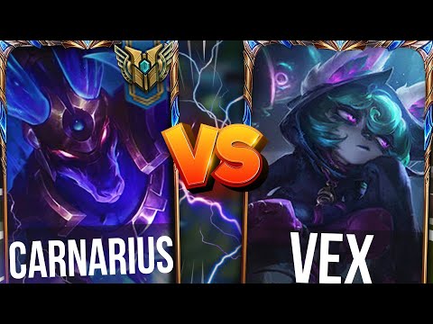 Rank 1 Nasus DESTROYING Vex Midlane! | Carnarius | League of Legends