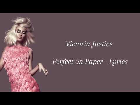 Victoria Justice - Perfect on Paper Lyric Video